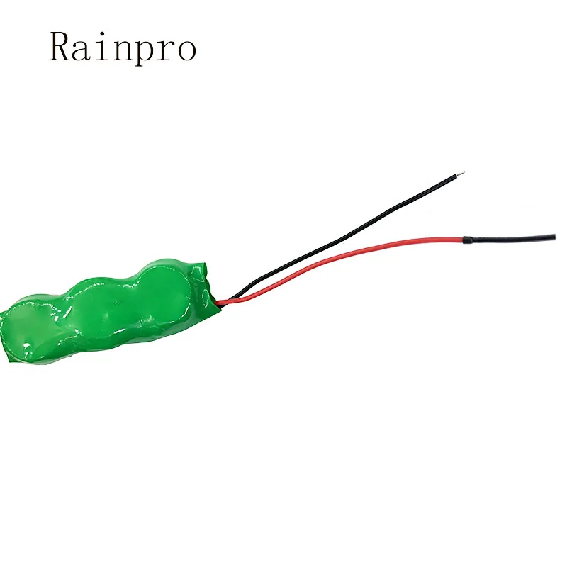 2 قطعة/الوحدة 3.6V 80MAH 60MAH متولى حسن زر نوع كامل سلسلة مزيج لحام ني MH بطارية 3.6V 60mah