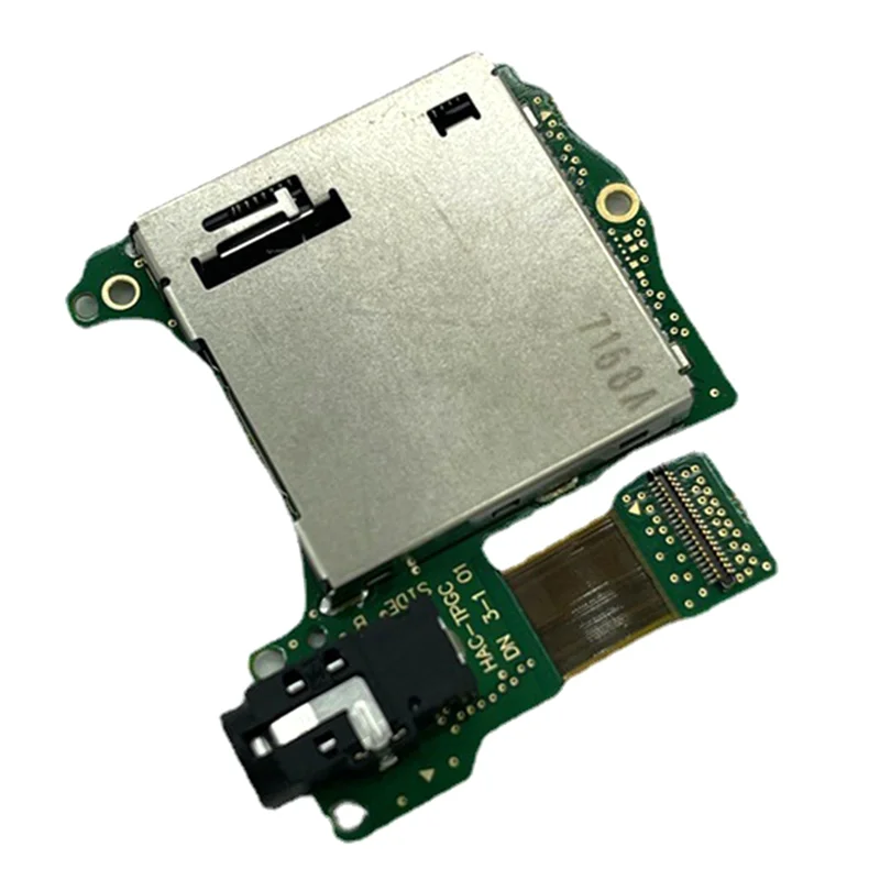 Placa de slot para cartão de jogo a26p, leitor de cartão, placa de fone de ouvido para ns switch, console de jogos, peças de reparo