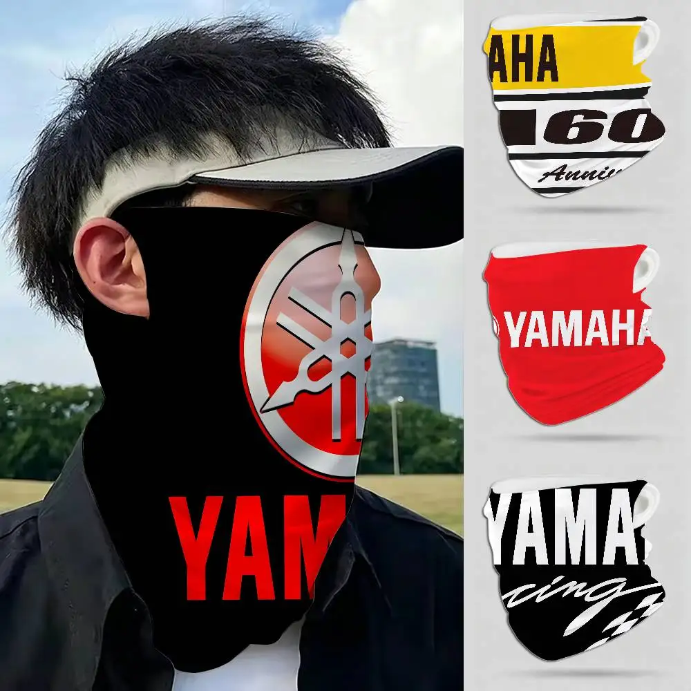 Famous Hot Y-yamaha-A LOGO Portable Multifunctional Neck Scarf Breathable Face Gaiter for Skiing Cycling Hiking Trips