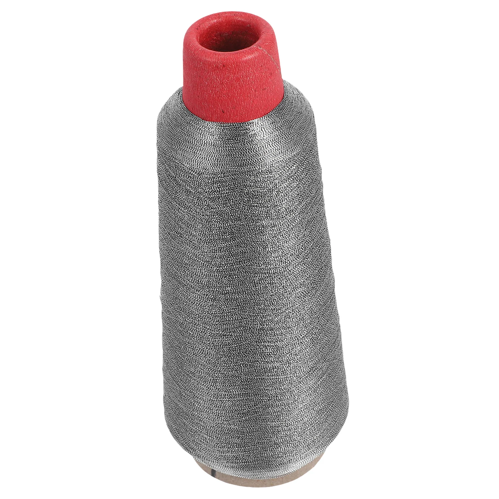 

Embroidery Thread Decorative Yarns Silver Wire Grey Polyester Sewing Durable Versatile Storage Strength Colorfastness