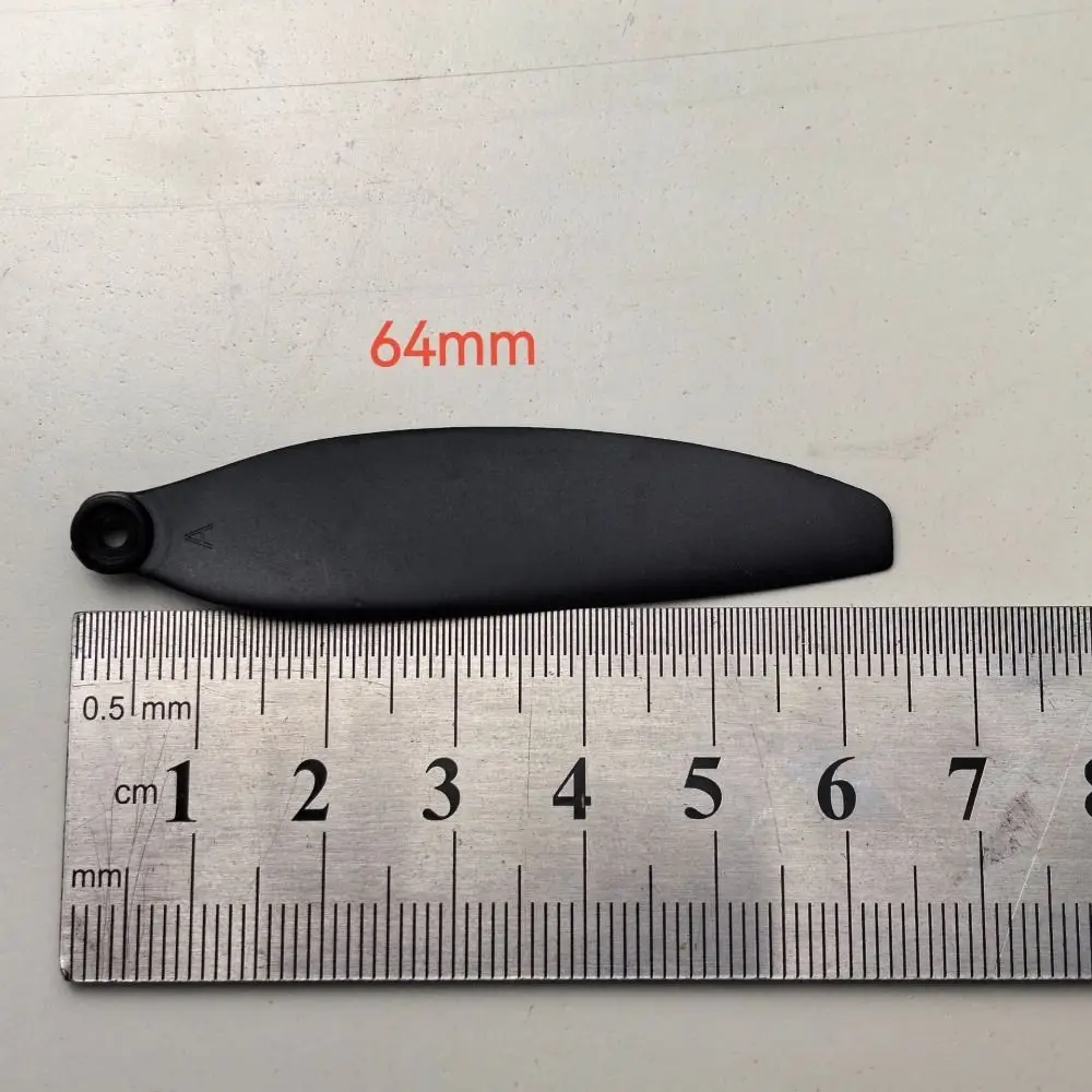 Universal Folding Propeller 58/64/66/70mm Plastic Quadcopter Spare Blade Black Coffee Remote Control Parts Blade Accessories
