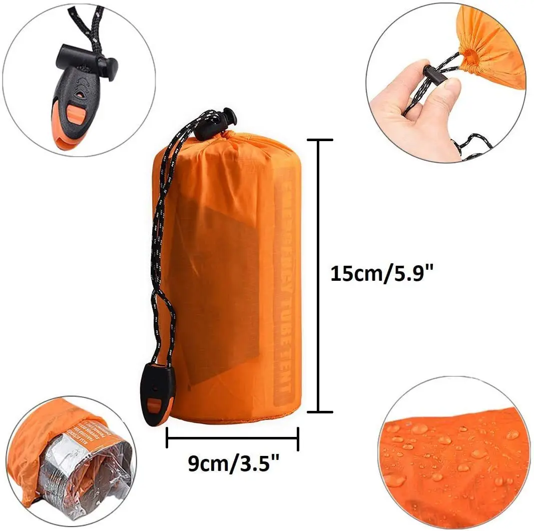 Tent Outdoor Noodopvang 2 Persoons Noodtent Kan Worden Gebruikt Als Survival Tent Noodwarmte