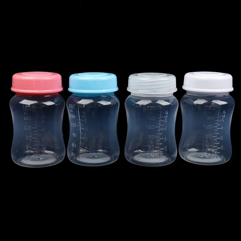 180ml Breast Milk Storage Bottle Wide Neck Infant Newborn Food Freezer Fresh Cup Breast Milk Storage Bottle