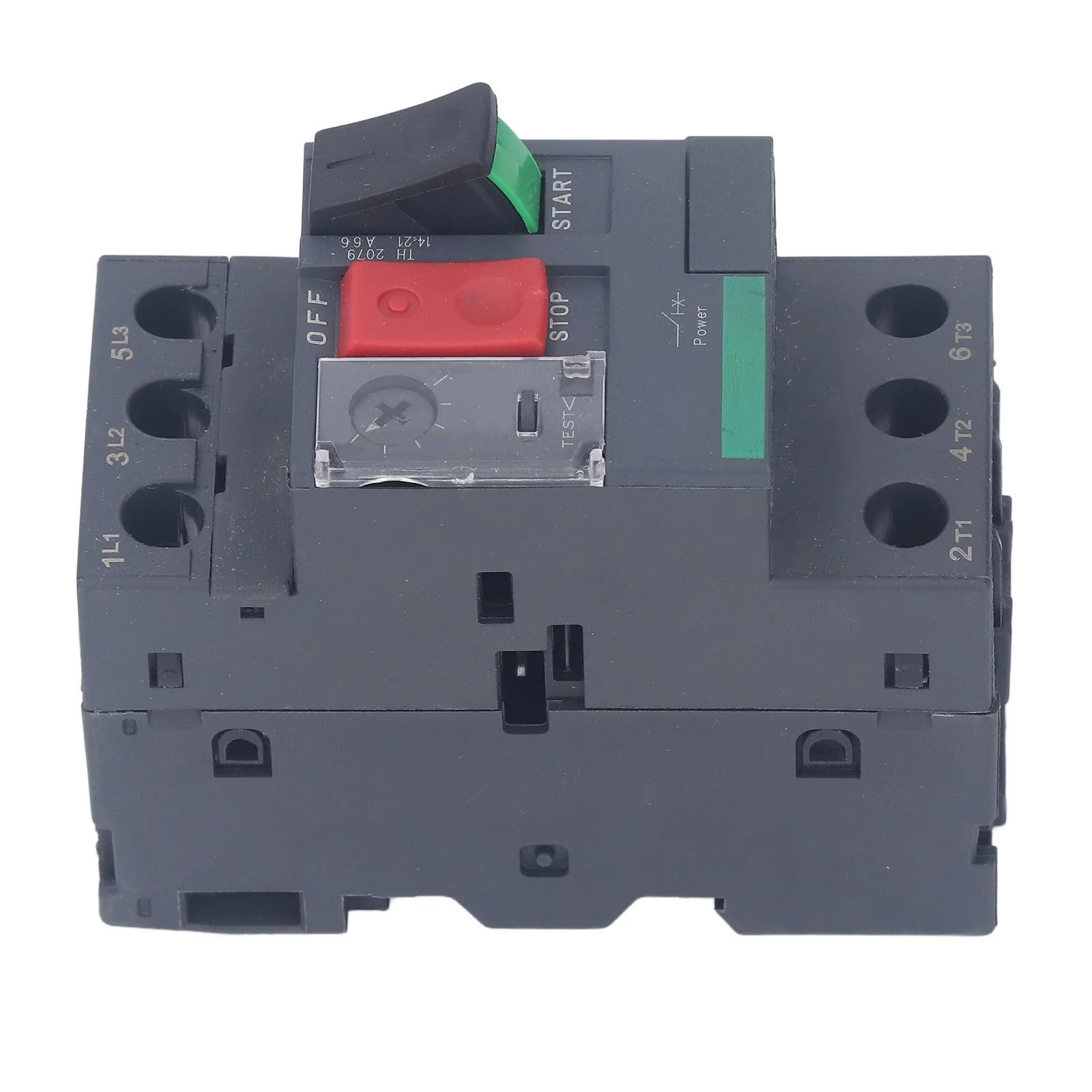 

Motor Circuit Breaker 35mm Rail Mount Thermal Magnetic Type Motor Overload Protection Switch AC 690V GV2‑ME06 1‑1.6A