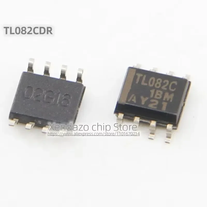 10pcs/lot TL082CDR TL082C SOP-8 package Original genuine Operational amplifier chip