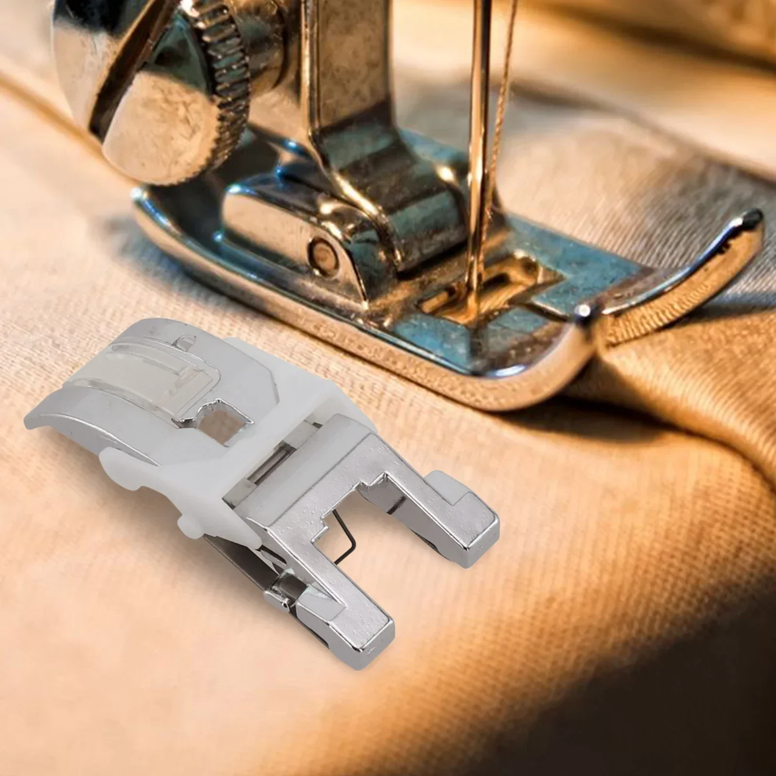 Unlock your sewing potential with this heavy duty presser foot  for thick fabrics and upholstery projects