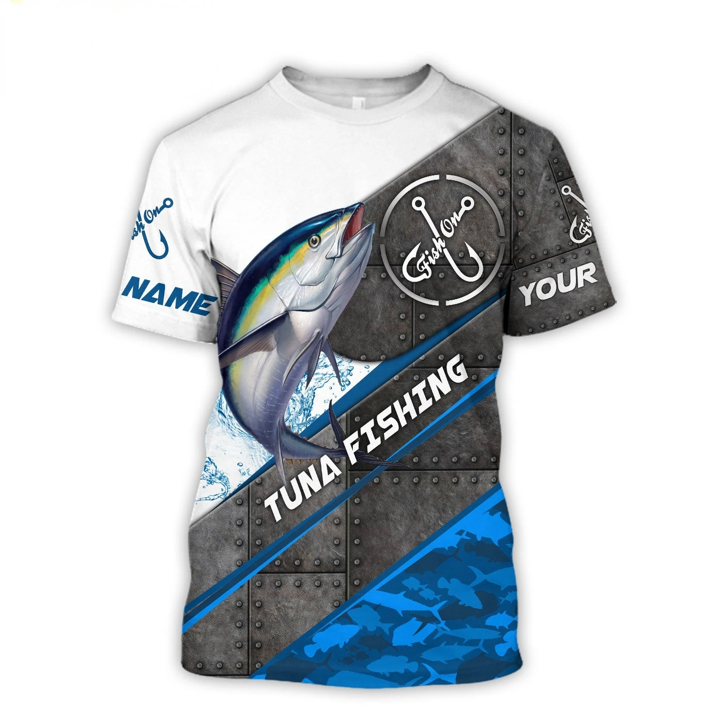 Mahi mahi Fishing Custom Name 3D Printed Mens Unisex Cool Summer T Shirts Short Sleeve Casual T Shirts Hot
