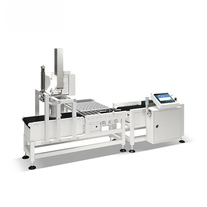 

Enameled wire real-time weighing and labeling machine, fresh fruit and vegetable flat labeling machine