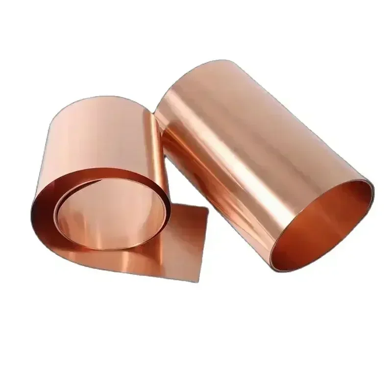 High purity Electrolytic copper foil Cu99.99% Special forl scientific research Various sizes can be customized