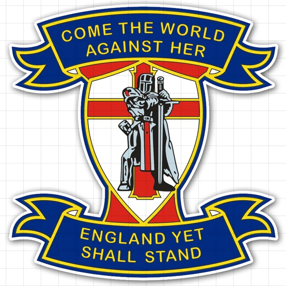 

1PC "Stylish England Knight Emblem" Car Motorcycle Sticker Decal to Decorate Your Auto Bike Exterior with Patriotic Style
