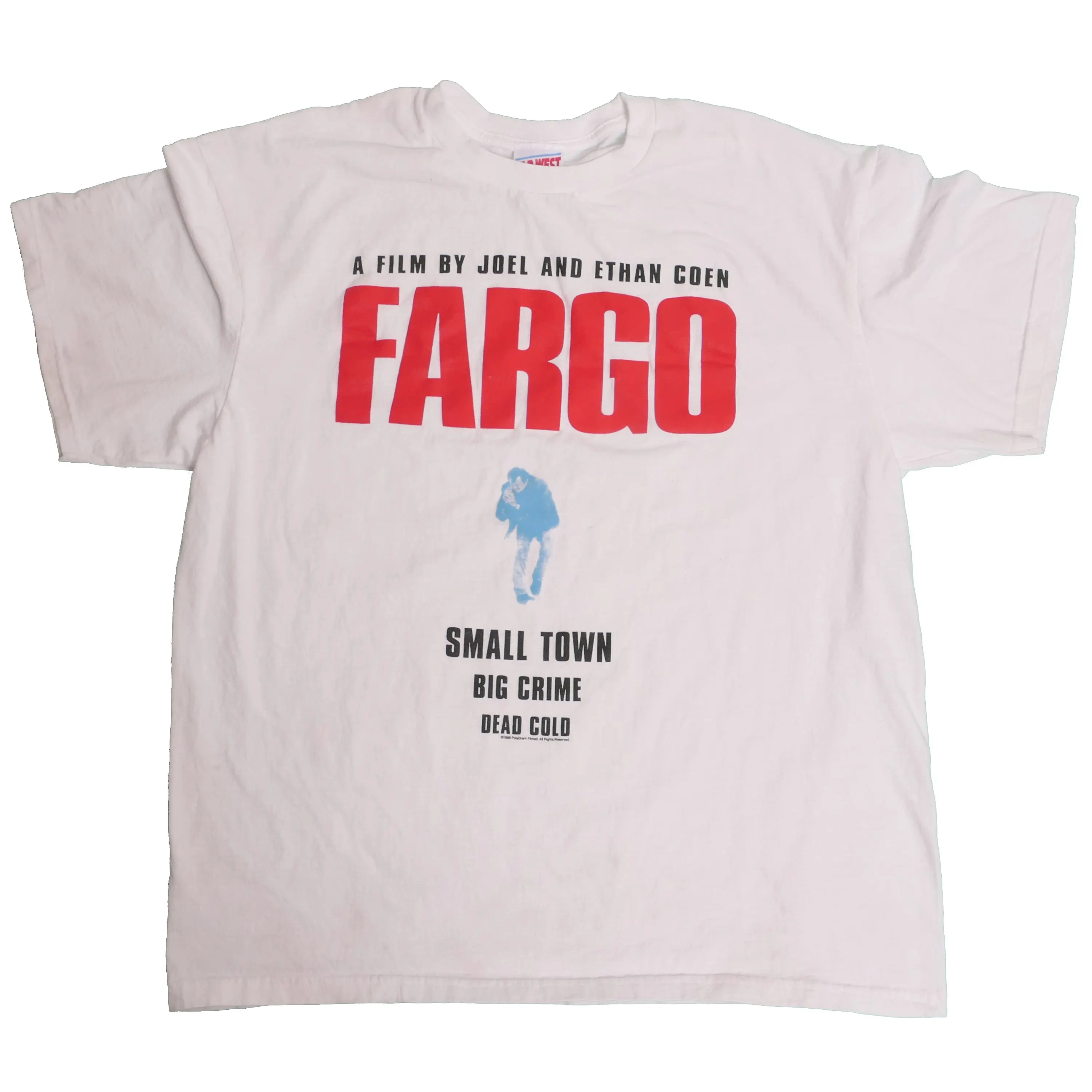 Fargo Movie T Shirt Coen Brothers 1996 Film North Dakota No Country Old Men Oscar Criterion Cult Classic Cinema Halloween Boxy