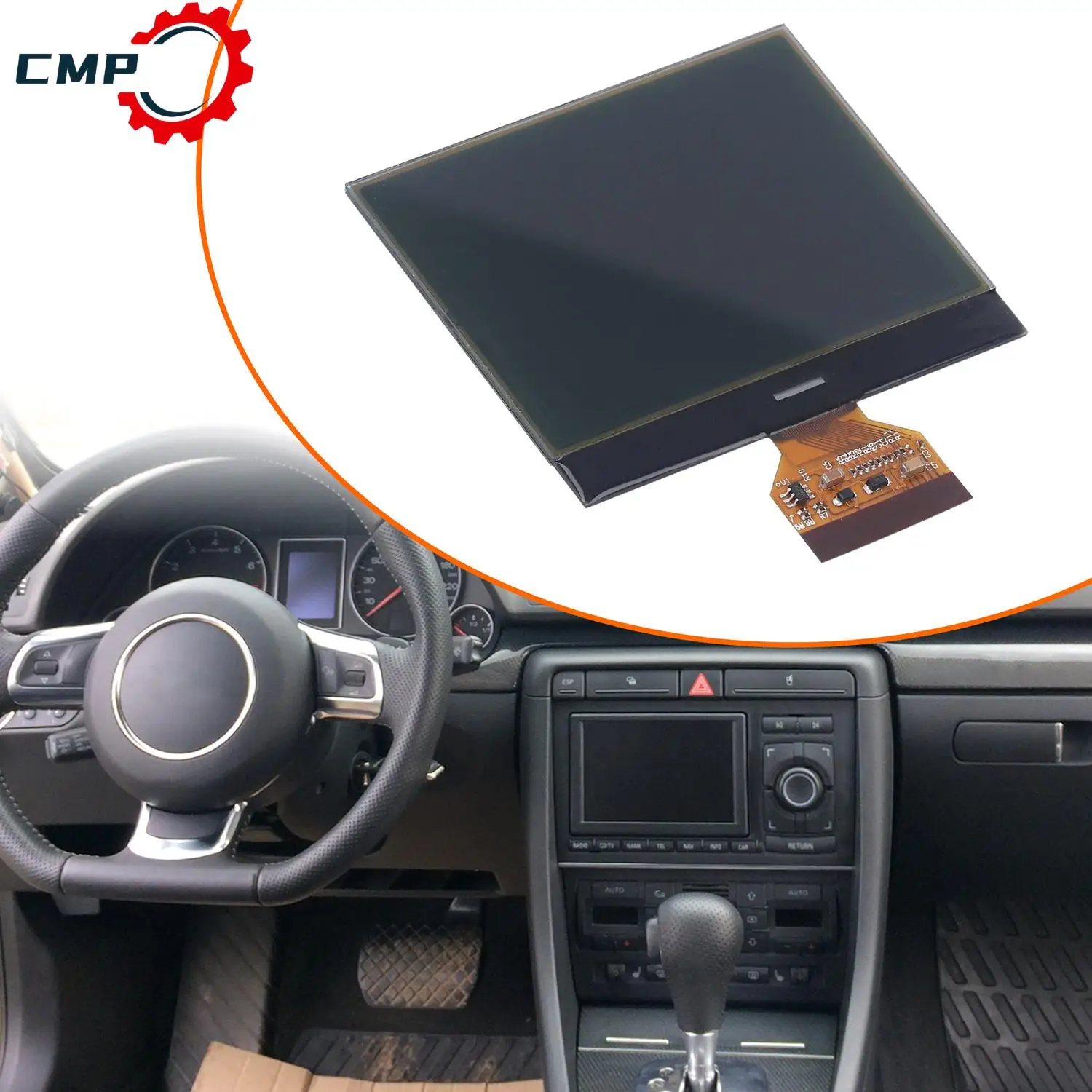 

1PC LCD Display for Audi A4 B6 B7 Instrument Cluster | Speedometer Dashboard Screen Replacement
