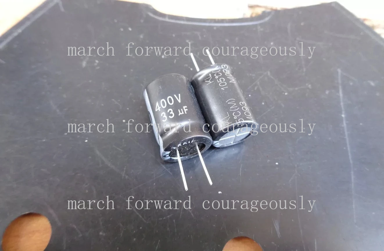 50pcs 400V 33UF  for  ACON  KOSHIN power capacitors KL long-life 13X20