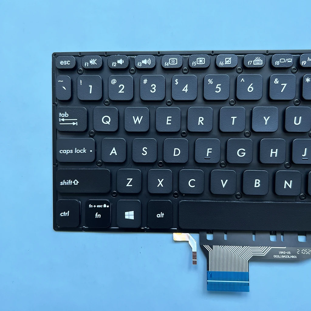 Imagem -04 - Teclado Tp412 dos Eua para Asus Vivobook Flip 14 Tp412 Tp412u Tp412ua Tp412ur Tp412fa Tp412f Tp412ua-ec043t Sf4100 Retroiluminado