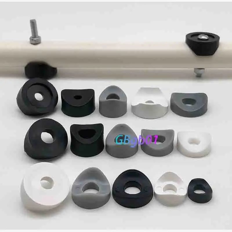 25mm Duckbill Plastic Spacer Anti-Skid Office Chair Foot Glide Non-Slip Noise Reduction Furniture Connector Accessory