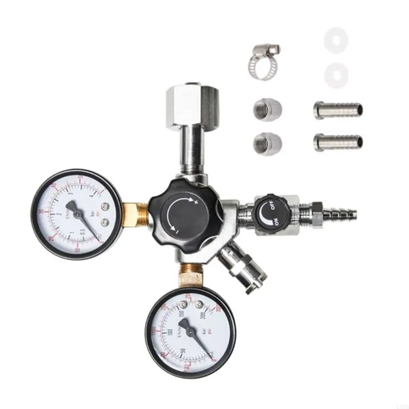 

L9NB CO2 Драфт пиво Kegerator с рельефными клапанами с высоким давлением регулятор пива для ресторанов для ресторанов