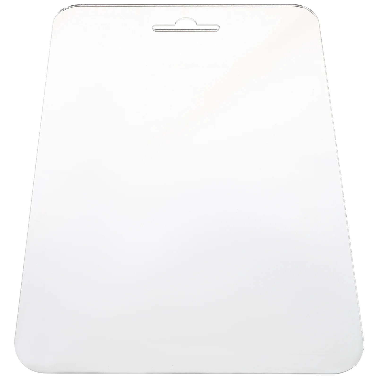 1 مجموعة مرآة دش الحمام الاكريليك المقاومة للضباب كبيرة غير قابلة للكسر الجدار الشنق ماكياج الحلاقة مرآة السفر التخييم