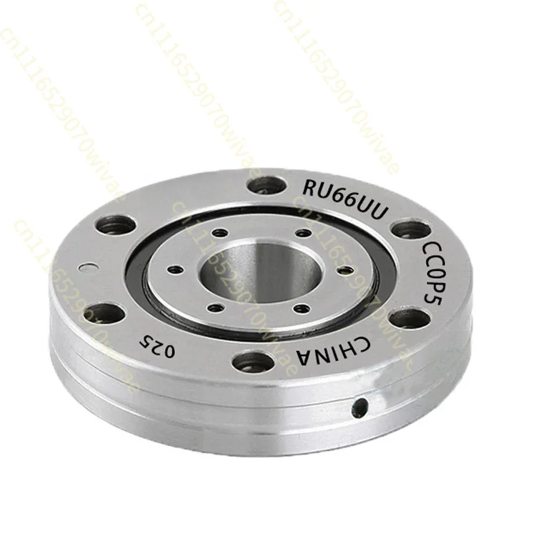 Bearing Crossed Roller Rotary Support Turntable Manipulator RU28 42 52 66 85 124 148P5 Solid Load-bearing RU66UUCC0/P5