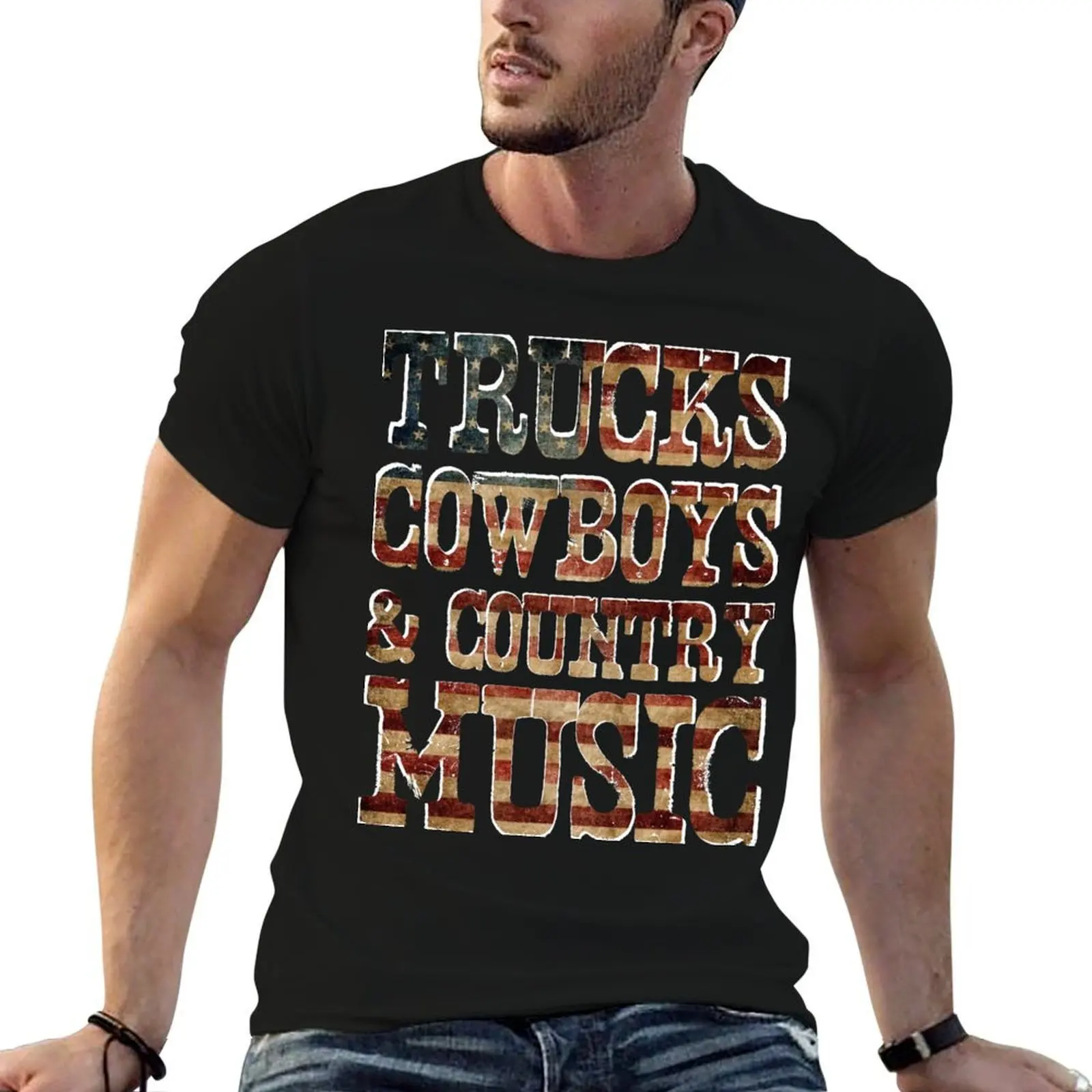 

Trucks, Cowboys & Country Music T-Shirt t shirts designer t shirt personalised T-Shirt