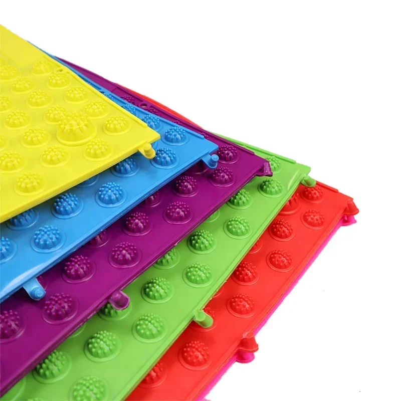29 * 39cm Big Foot Massage Mat Durable Reflexology Toe Pressure Blood Circulation Plate Mat for Massager Foot Health Massage Too