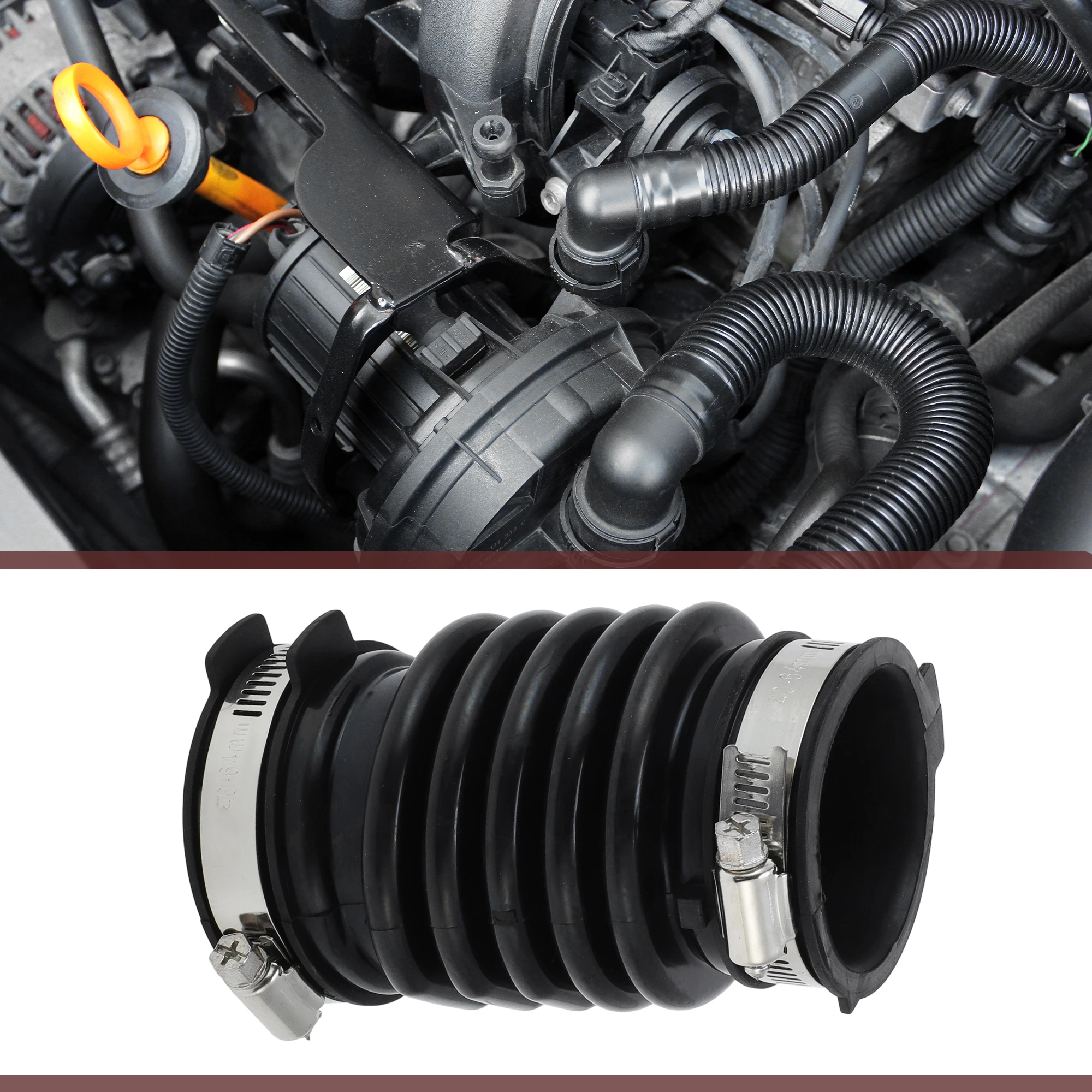 Manguera de Admisión de Aire UXCELL No.1788220140 para Toyota Highlander 06-10 para Lexus RX400h 06-08 Accesorios para Automóviles