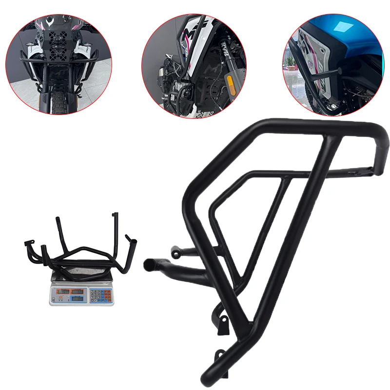 

Для CFMOTO 450MT IBEX 450 2024-2025 защита двигателя мотоцикла, дорожная защита, рама, защита от столкновений, аксессуары для бампера