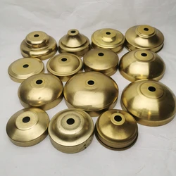 Brass Unprocessed semi-finished part Lampshade claw Lamp Base Plate Light Cover customizable processing of copper accessories
