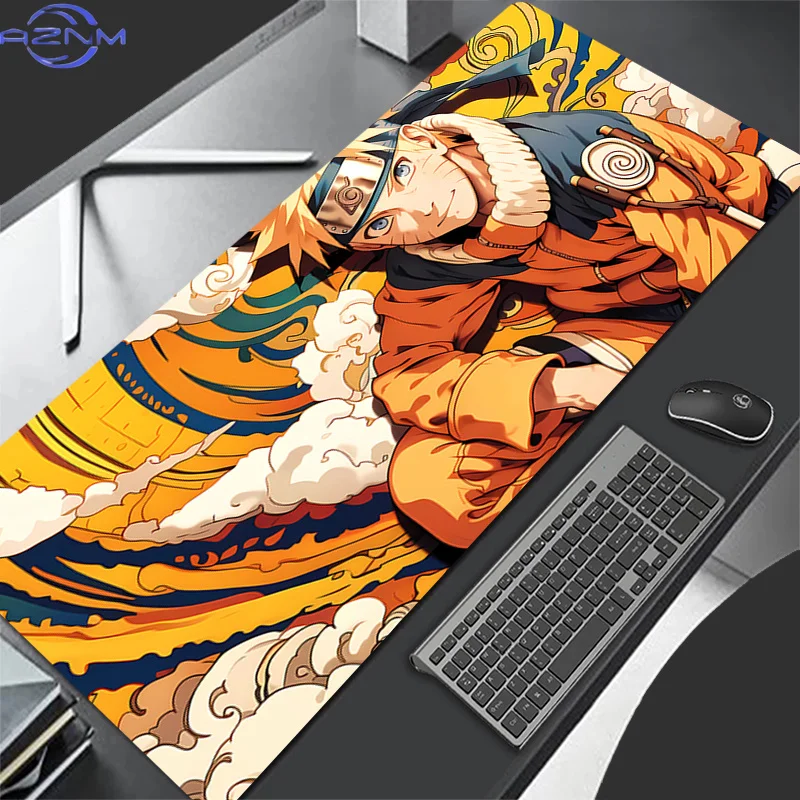 Design sense Mouse Pad Naruto Gamer Desk Mat Computer Popular Anime Mousepad Keyboard Pad Laptop Gaming Accessories xxl Mausepad