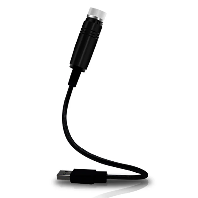 

TKOH-Мини светодиодный автомобильный ночник со звездой, проектор, USB декоративная атмосфера, галактика, лампа для авто, потолочный декор комнаты на крыше, зеленый