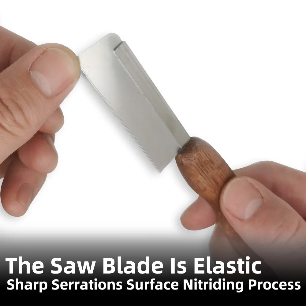 Precision Hand Saw 0.1mm Thickness Ultra-Thin Blade for Tight Cuts on Flat Surfaces Surface Nitride Treatment Model Retrofit