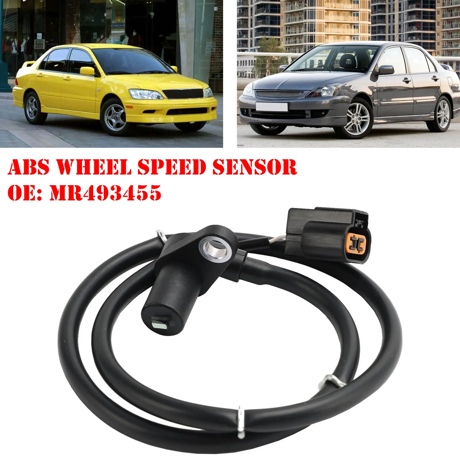 

ABS Wheel Speed Sensor Rear Left For Mitsubishi Lancer Evo 2.0 16V MR493455