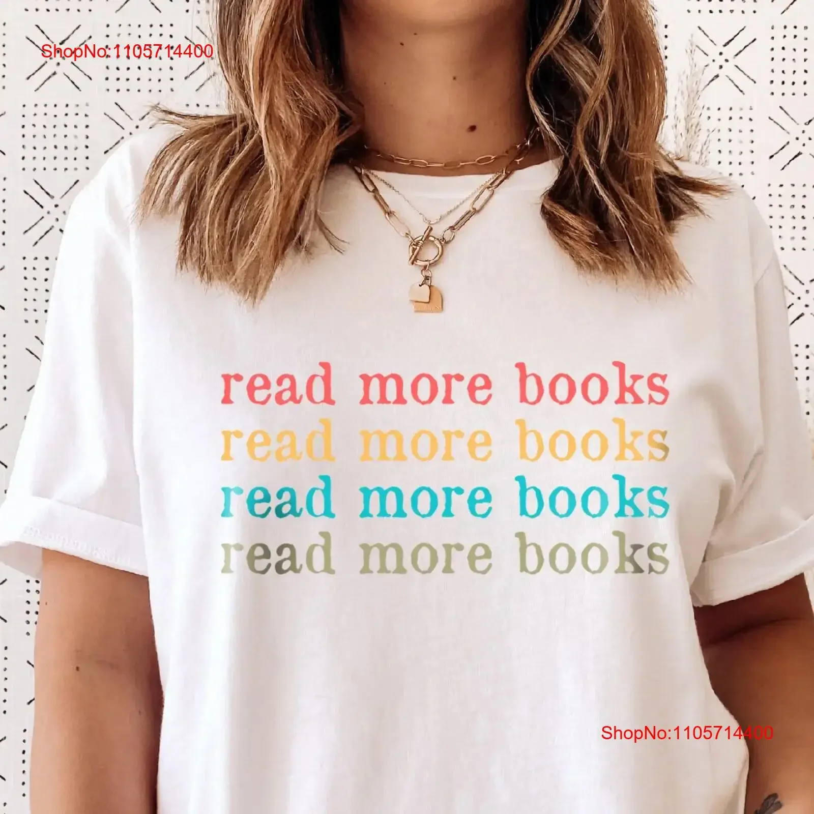 Read More Books T Shirt Colorful Book Lover Lovers Librarian Bibliophile Nerd Bookworm Teacher vintage Washed Comfortable