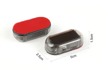 適用於標緻206 207 208 301 307 308 406 407 408 508 2008 3008 4008 5008的太陽能模擬防盜警報燈 12 最佳銷售 適用於標緻407 - №7