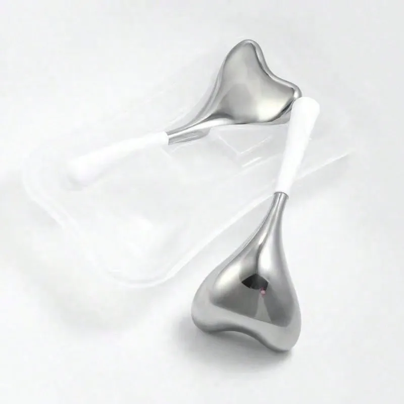 

Stainless Steel Beauty Ice Hockey Facial Beauty Ice Ball Beauty Ice Ball Massage Ice Spoon
