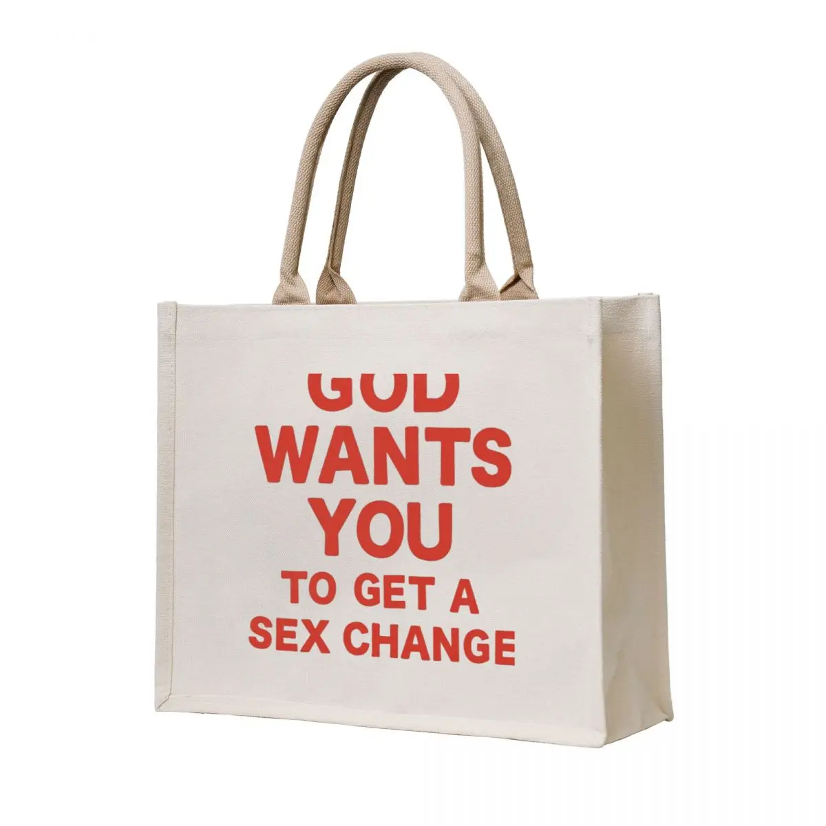 

God wants you Tote Bag ecological bags canvas tote bag personalized tote bag