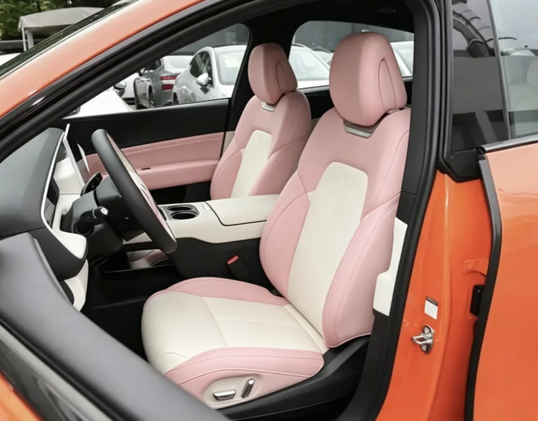 Für Xpeng G6 2025 Maßgefertigte Autositzbezüge Luxuriöses Nappaleder 100% Passgenau Innenraumzubehör 360 ° Vollständige Abdeckung – Detail 7