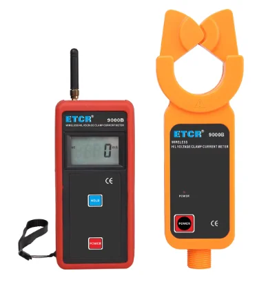 ETCR9000B high quality Real-Time Viewing of Monitoring Results Wireless High Voltage Clamp Current Meter