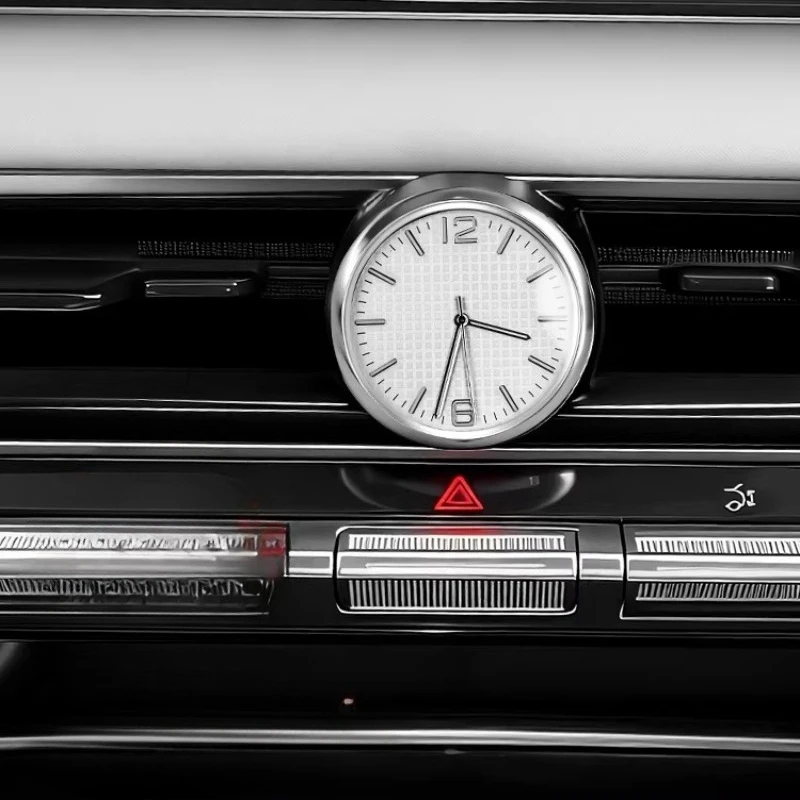 

Электронные кварцевые часы для центральной консоли автомобиля, часы на воздуховод для Zeekr 9X 2025 2026, аксессуары для интерьера