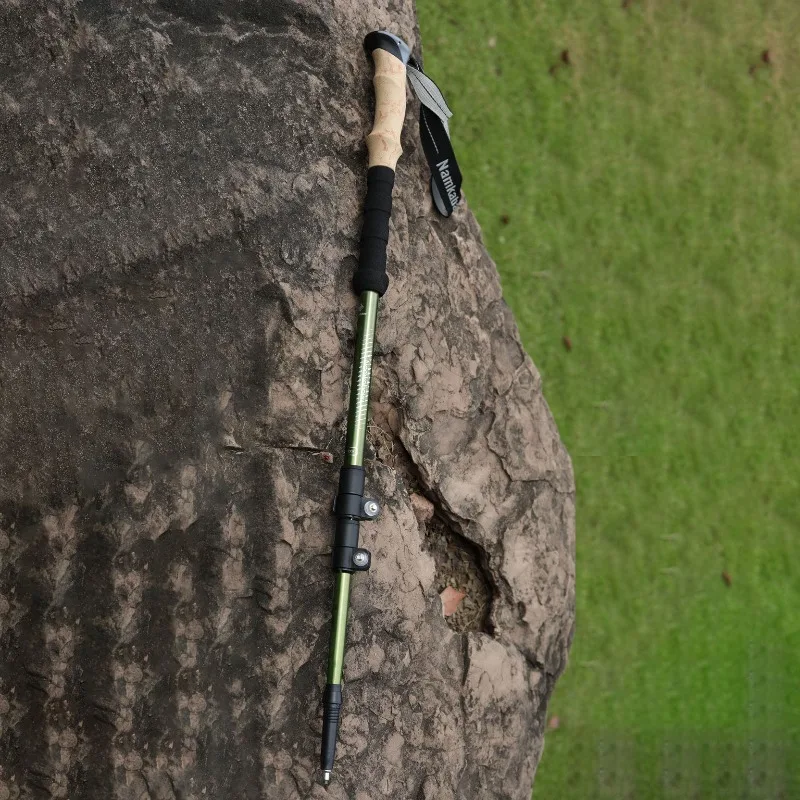 

Трость из алюминиевого сплава, сверхлегкая прямая ручка, регулируемая палка с быстрой фиксацией, альпинистская палка, инструменты для треккинга и кемпинга на открытом воздухе