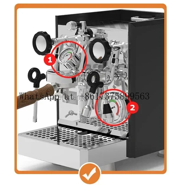 E 61 Single Group Semi-Automatic Espresso hine Multi-Function Professional Coffee Brewer