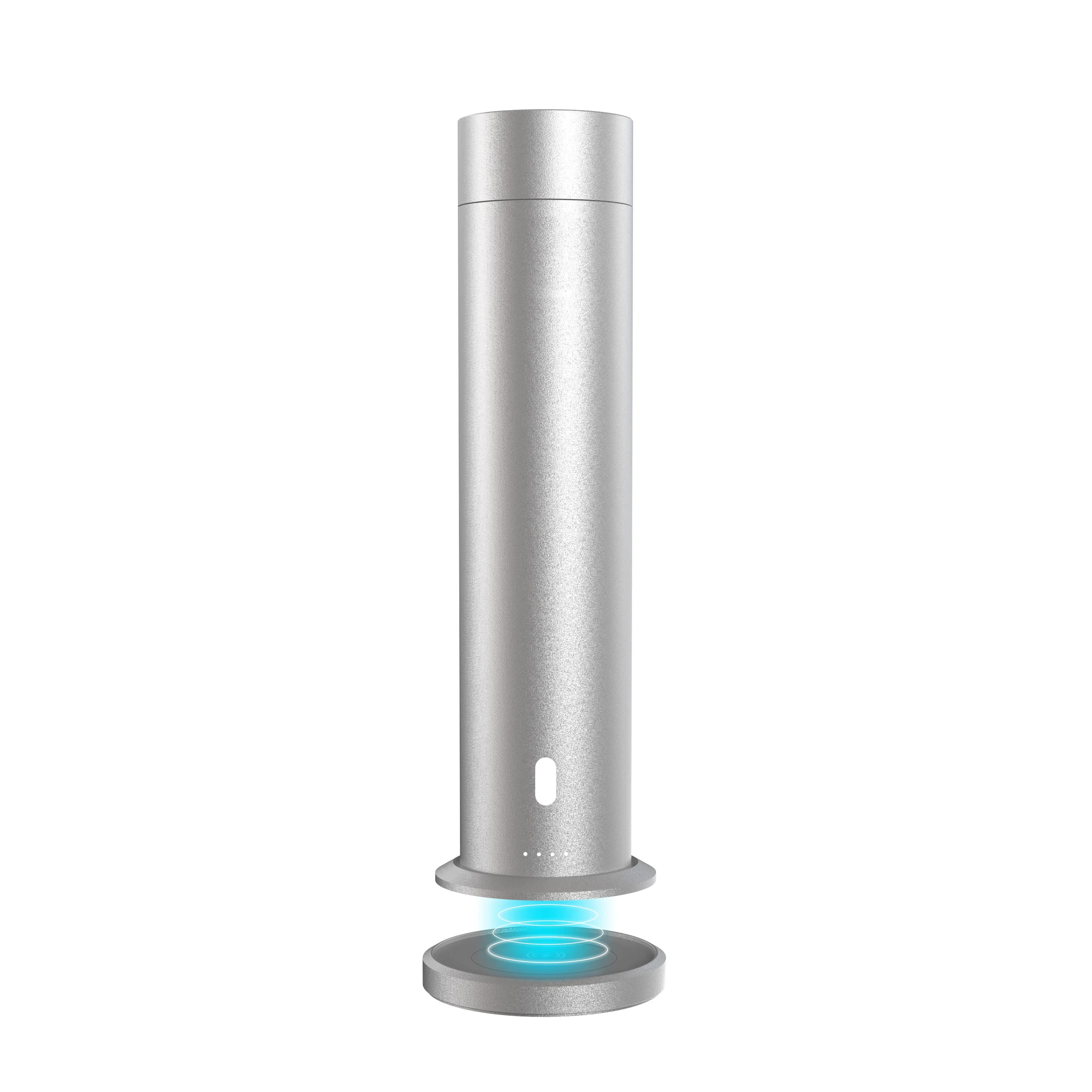 Smart auto Spray tower commercial scent machine hotel lobby rechargeable waterless aroma diffuser with wireless charger