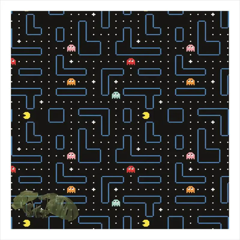 

8x8FT Maze Game Play Gaming Score Level Up Birthday Custom Weatherproof Washable Wrinkle Free Polyester Polycotton 240cm x 240cm