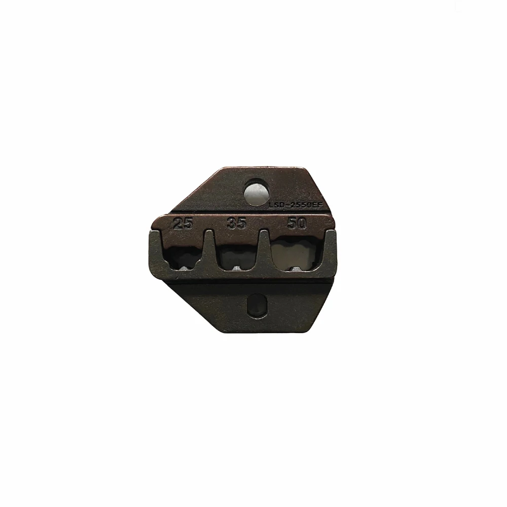 Cable ferrules crimping jaws tool die sets for 4~1AWG 25-50mm2 A2550EF