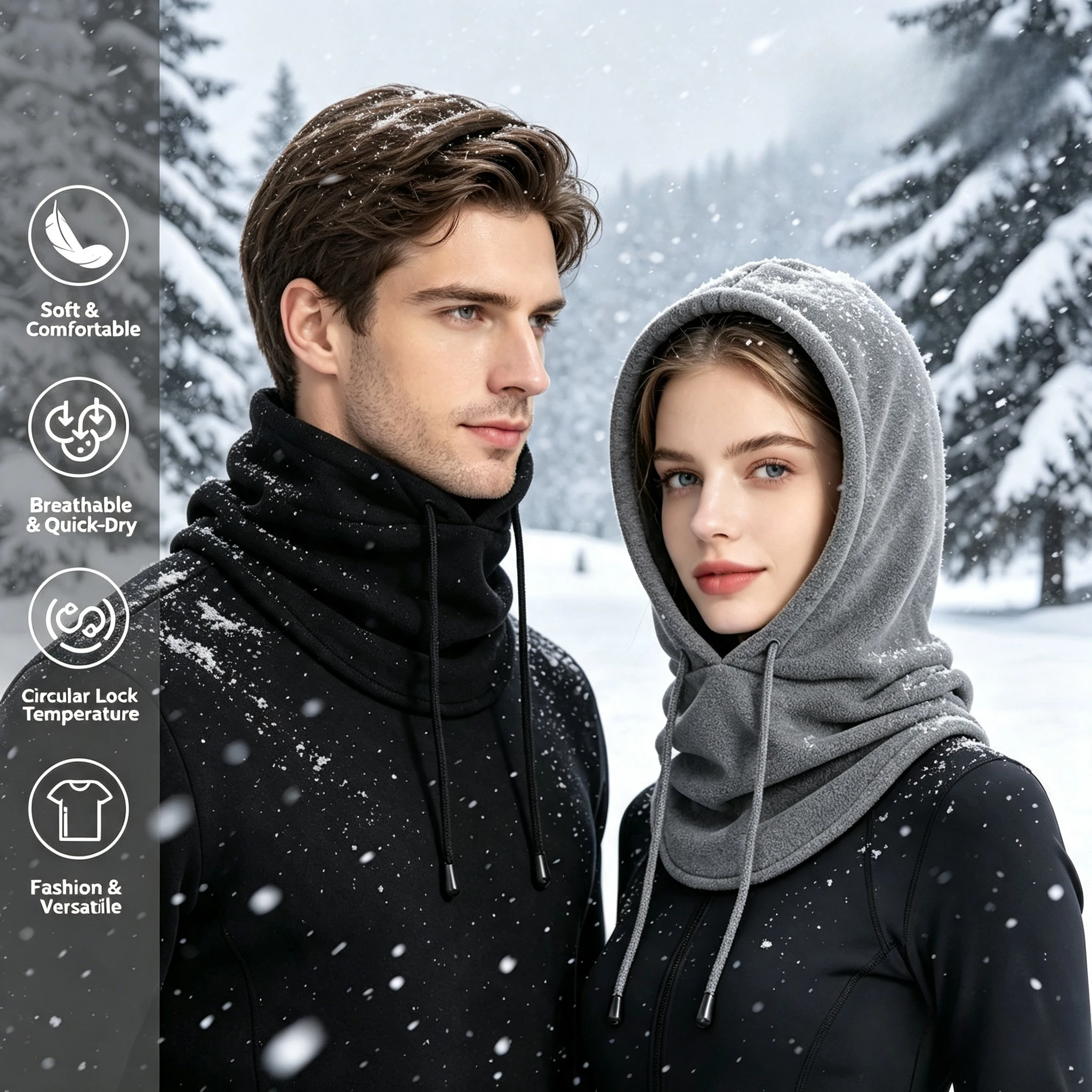 Cycling Gear To Keep You Warm - Winter Balaclava Face Mask, Windproof Thermal