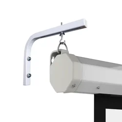 Supporto per schermo di proiezione con staffa a 90 gradi supporto per parete/soffitto regolabile per supporto a forma di L per tenda per proiettore HD