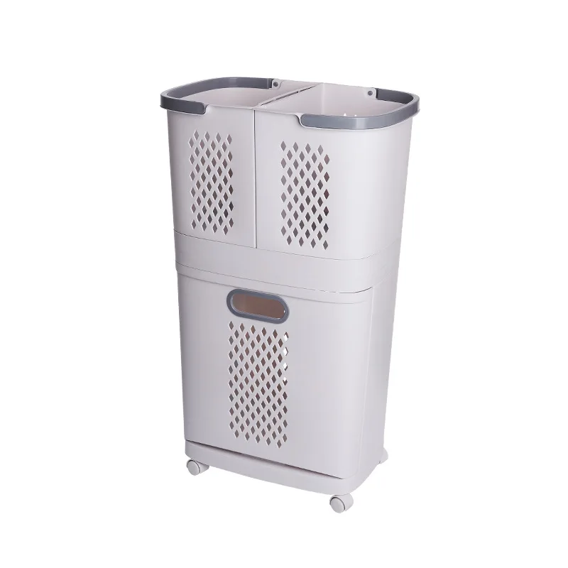 Household multi-layer laundry basket, clothes storage basket, large capacity
