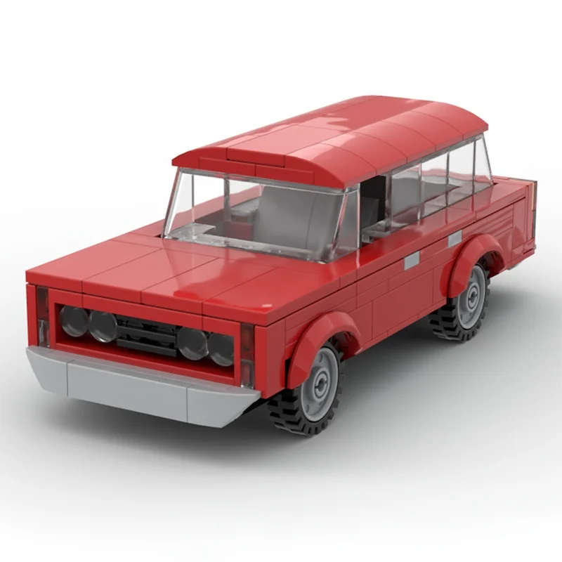 206 قطعة MOC فيات محطة عربة مدينة أبطال نموذج اللبنات العمارة تجميع هدية الكريسماس لتقوم بها بنفسك اللعب فكرة عيد ميلاد #3