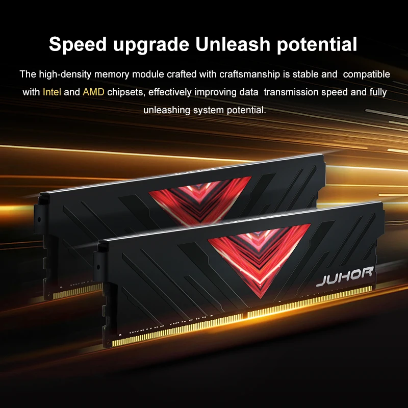 JUHOR DDR4 8GB 3200MHz メモリ2枚 JUHOR DDR4 8GB/16GB 3200MHz デスクトップメモリ