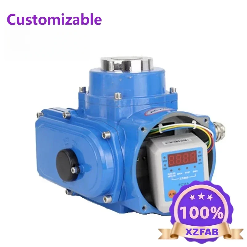 Factory Direct 2026 90 degree rotation 4-20mA 200Nm intelligent EX explosion-proof electric valve electric actuator