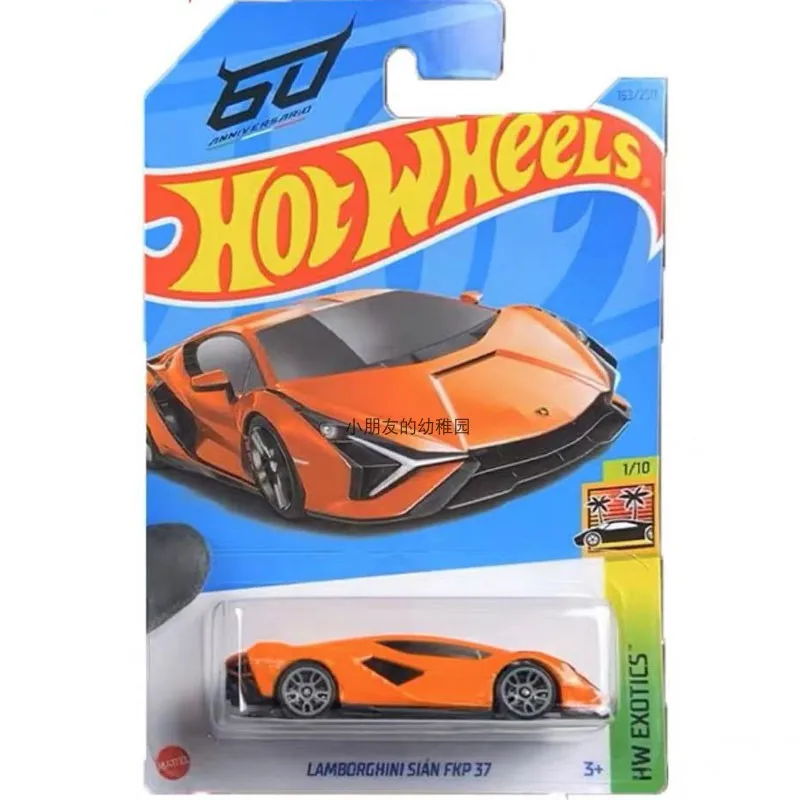 NEW Hot Wheels 23H 1:64 KOOL kombi Pagani Zonta R Glory chase gulf Lamborghini sian i8 dodge charger diecast alloy trolley model